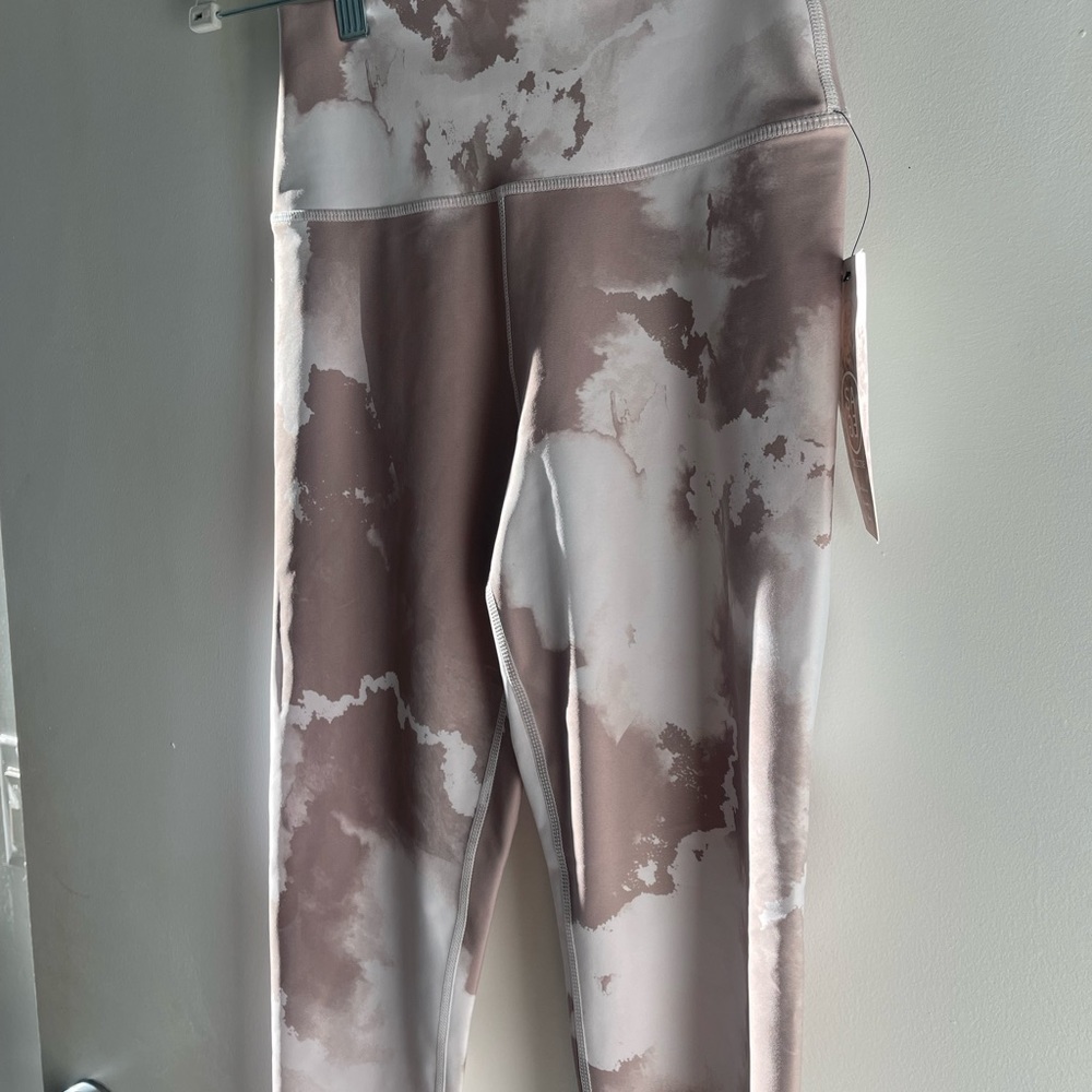 Taupe marble workout leggings - Picture 4 of 4
